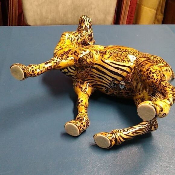 Vintage LaVie Jungle Safari Hand painted Hidden Safari Animals Camel - Picture 5 of 8